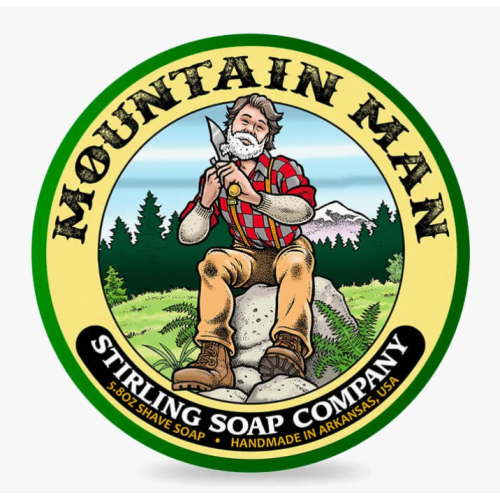 Stirling Soap Co. - Mountain Man Shaving Cream 170ml
