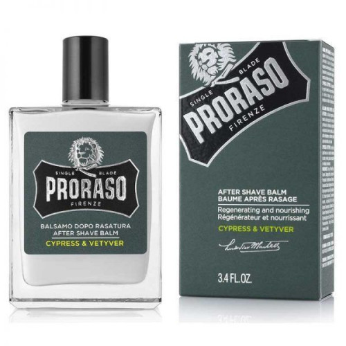 Proraso Aftershave Balm Cypress & Vetyver 100ml (μπαλμ για μετά το ξύρισμα)