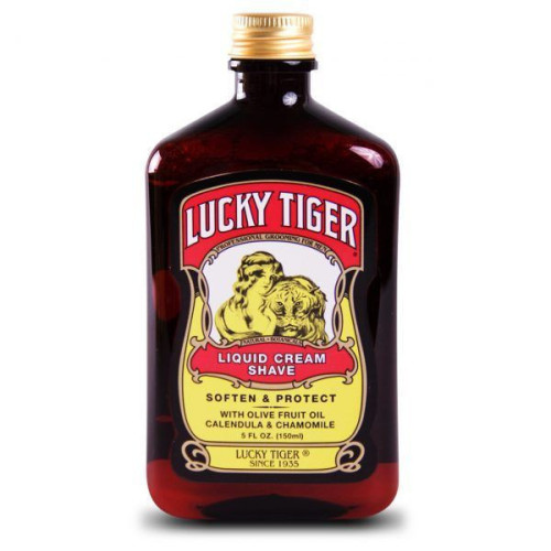 Lucky Tiger Liquid Shaving Cream150ml / 5 FL oz. (κρέμα ξυρίσματος έτοιμη προς χρήση)