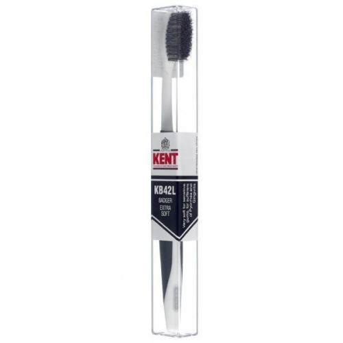 Kent touthbrush with badger bristles(extra soft) NoKB42L
