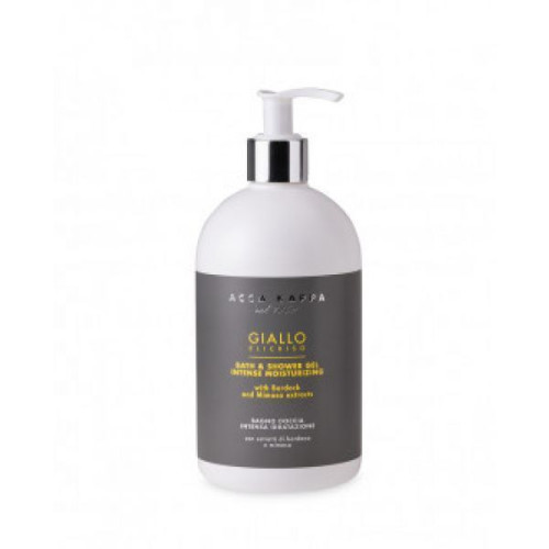 Acca Kappa Giallo Elicriso Bath & Shower Gel , intense moisturizing 500ml(17fl.oz.)