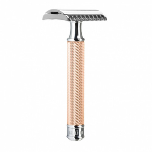 Muehle safety razor R 41 rosegold (open comb)