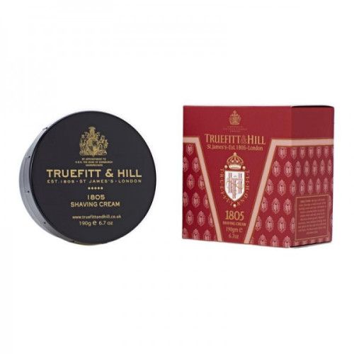 Truefitt & Hill 1805 Shaving Cream Bowl 190gr (κρέμα ξυρίσματος σε βάζο)
