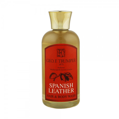 Geo. F. Trumper Spanish Leather Hair & Body Wash 100ml (σαμπουάν & αφρόλουτρο)