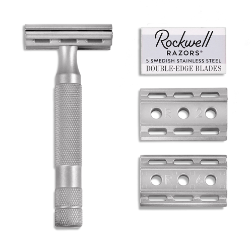 Rockwell Razors - 6S matte stainless steel