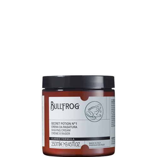 Bullfrog Shaving Cream Secret Potion No1 Nomad Edition 250ml (κρέμα ξυρίσματος βάζο)