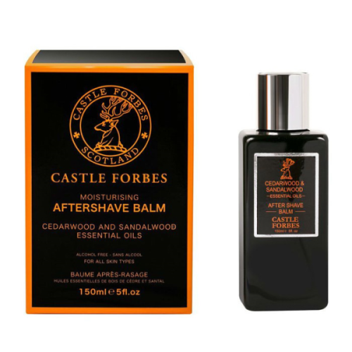 Castle Forbes - Cedarwood and Sandalwood Essential Oils Aftershave Balm 150ml (Μπαλμ για μετά το ξύρισμα)