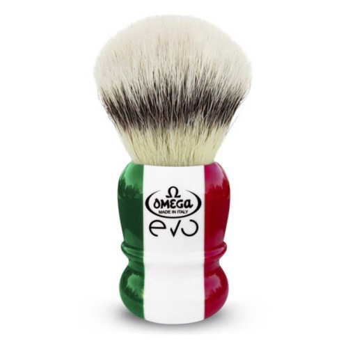 Omega shaving brush evo Special Tricolore– E1882