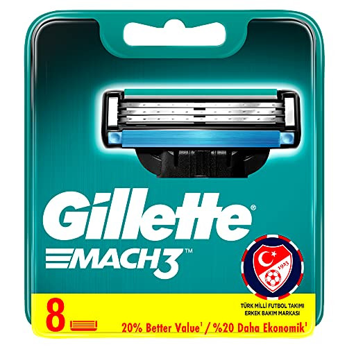 Gillette Mach3 8blades (ανταλλακτικά ξυραφάκια)