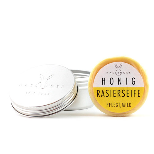 Haslinger - Honey Shaving Soap 60gr (σαπούνι ξυρίσματος)