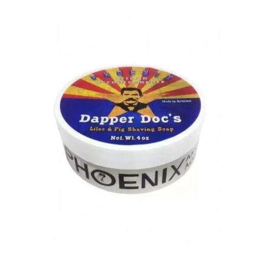 Phoenix Artisan Accoutrements - Dapper Doc's Shaving Soap 114gr  (Crop σαπούνι ξυρίσματος)
