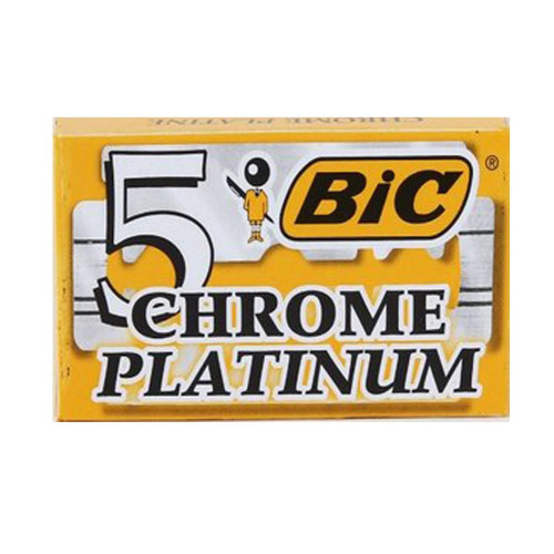 Bic Chrome Platinum Double Edge Blades 5pcs (ξυραφάκια)
