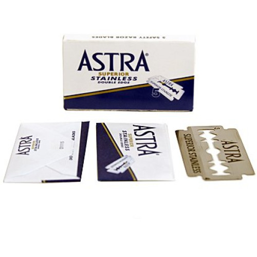 Astra Superior Stainless Blades 5pcs (Ξυραφάκια)