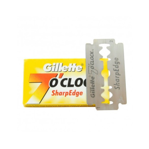 Gillette 7'o clock Sharp Edge Blades 5pcs (Ξυραφάκια)