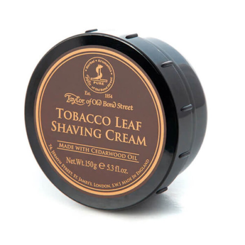 Taylor of Old Bond Steet cream bowl Tobacco Leaf 150gr
