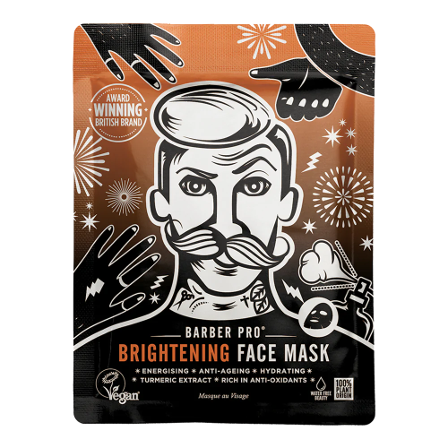 Barber Pro - Brightening Face Mask (energising,anti-ageing,hydrating)