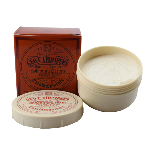 Geo. F. Trumper Spanish Leather soft shaving cream bowl 200g