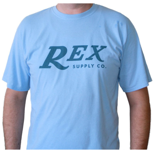 Rex Supply Co. Official Blue T-Shirt Extra Large
