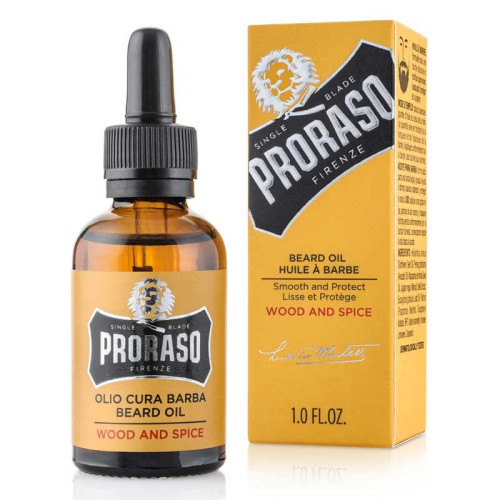 Proraso Beard Oil Wood & Spice 30ml (Λάδι για γένια)