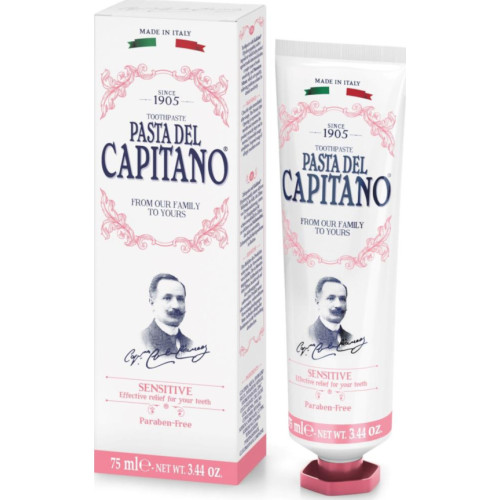 Pasta Del Capitano 1905- Sensitive Toothpaste 75ml (Οδοντόκρεμα για ευαίσθητα δόντια)