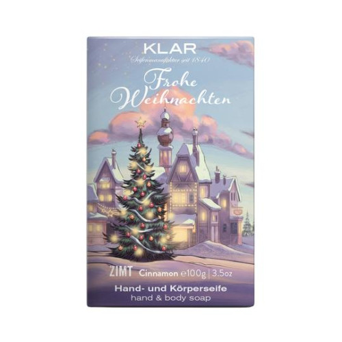 Klar Christmas Edition Cinnamon 100g  (σαπούνι σώματος/χεριών κανέλα)