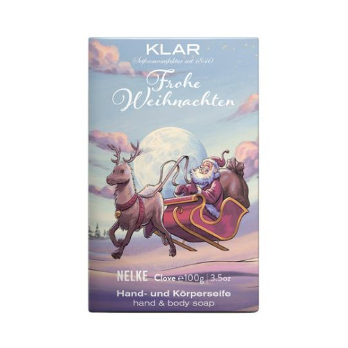 Klar Christmas Edition Clove 100g  (σαπούνι σώματος/χεριών γαρύφαλλο)