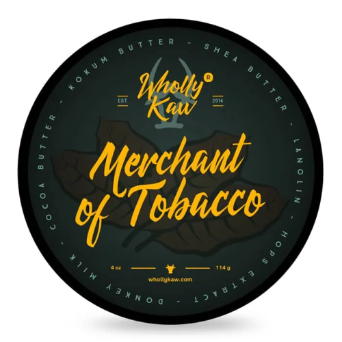 Wholly Kaw - Merchant of Tobacco Shaving Soap 114gr (Σαπούνι ξυρίσματος)