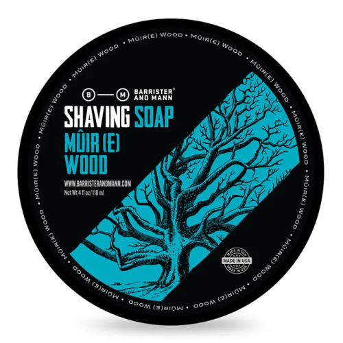Barrister and Mann - Muire Wood shaving soap 118ml (σαπούνι ξυρίσματος)
