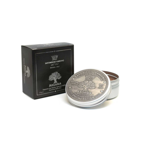 Saponificio Varesino - Argania Shaving Soap in alluminium jar 150gr (σαπούνι ξυρίσματος)