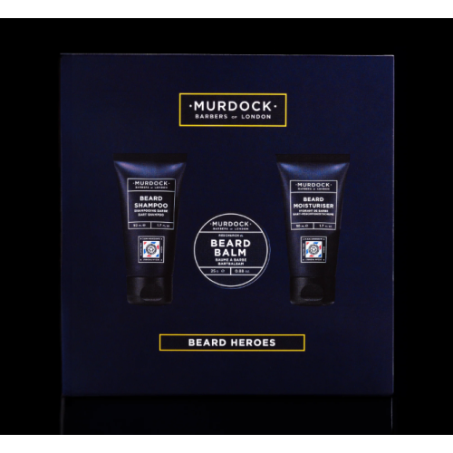 Murdock London - Beard Heroes Gift Set (Σαμπούαν, μπαλμ και ενυδατικό για γένια)
