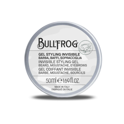 Bullfrog - Invisible Styling Gel for Beard, Moustache, Eyebrows 50ml (κερί για μούσια, μουστάκι και φρύδια)