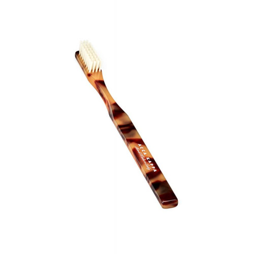 Acca Kappa - Toothbrush Medium Nylon Bristles Classic Brown Color