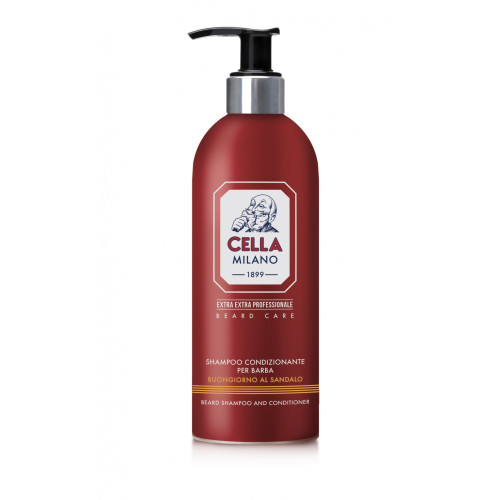 Cella Milano Extra Pro - Beard Shampoo & Conditioner Buongiorno al Sandalo 500ml