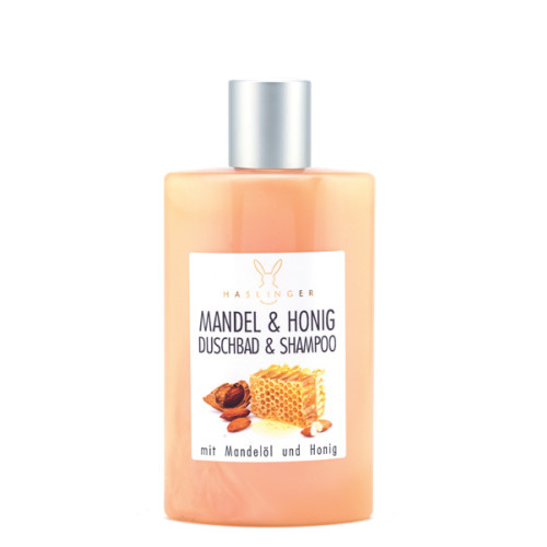 Haslinger - Almond & Honey Shower Gel & Shampoo 200ml (αφρόλουτρο και σαμπουάν)